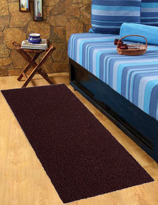 KUBER INDUSTRIES Maroon Rubber Runner(2 ft,  X 3 ft, Rectangle)