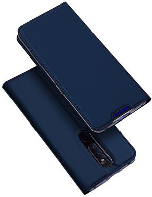 Vodex Flip Cover for Oppo F11 Pro(Blue, Dual Protection)