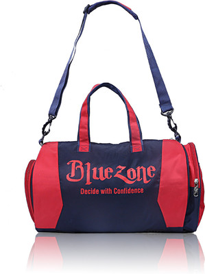 KUBER INDUSTRIES Polyester 1 Piece Gym Bag (Red & Blue) -CTKTC6222 Duffel Without Wheels
