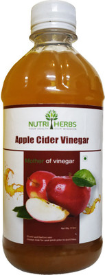 

Nutriherbs Natural Organic With The Mother Apple Cider Vinegar(473 ml, apple Flavored)