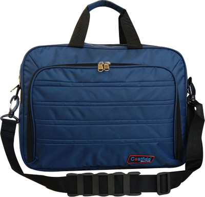 Costfide 15.6 inch Laptop Messenger Bag(Blue)