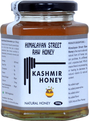 himalayan street raw honey RAW ACACIA KASHMIR HONEY 500 G X 2 PACK(2 x 0.5 kg)