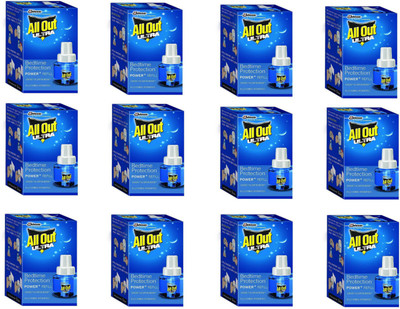 All Out Ultra Mosquito Vaporiser Refill Mosquito Vaporiser Refill(12 x 45 ml)