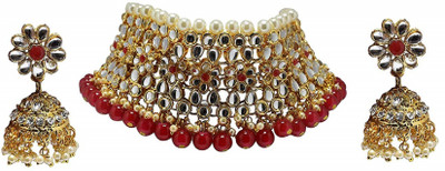 CATALYST Alloy Copper Gold, Red, White Jewellery Set(Pack of 1)