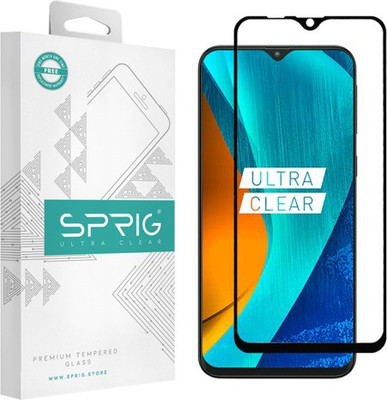 Sprig Edge To Edge Tempered Glass for Samsung Galaxy M20, Samsung Galaxy A10(Pack of 1)