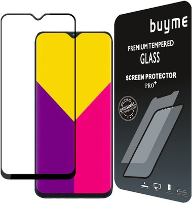 BuyMe Edge To Edge Tempered Glass for Samsung Galaxy M20, Samsung Galaxy A10(Pack of 1)