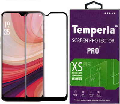 Temperia Edge To Edge Tempered Glass for Oppo F9, OPPO F9 Pro, Realme 2 Pro, Realme U1, Realme 3 Pro(Pack of 1)
