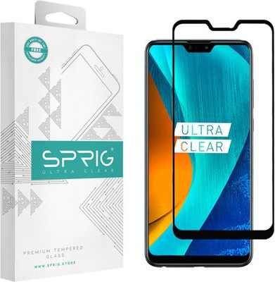Sprig Tempered Glass Guard for Asus Zenfone Max Pro M2(Pack of 1)
