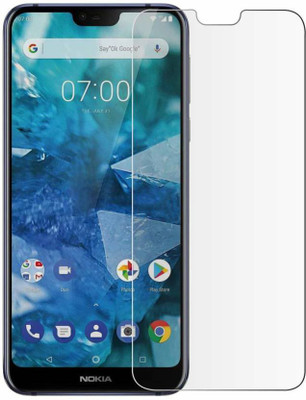 SMARTCASE Tempered Glass Guard for NOKIA 7.1(Pack of 1)
