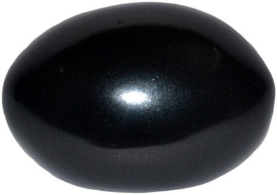 Shiv SHALIGRAM Decorative Showpiece  -  6 cm(Stone, Black)