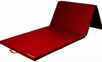 HACKERX Gym/ Gymnastics/ Traveling/Tumbling High Destiny Foam Foldable Red 12 mm Yoga Mat