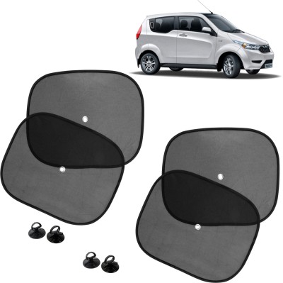 DvineAutoFashionZ Side Window Sun Shade For Mahindra e2o(Black)