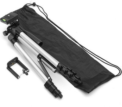 BUY SURETY Tripod-3110 High Quality Portable, lightweight and affordable tripod with 3-way head Tripod + 3-Way Head Extend to 1020mm Built-in bubble level 360° horizontal and 90° vertical swivel with 4-sections aluminum legs Quick release leg lock Non-slip rubber feet Compatible with all Cameras a