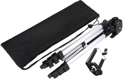 BUY SURETY Tripod-Good Quality Portable, lightweight and affordable tripod with 3-way head Tripod + 3-Way Head Extend to 1020mm Built-in bubble level 360° horizontal and 90° vertical swivel with 4-sections aluminum legs Quick release leg lock Non-slip rubber feet Compatible with all Cameras and Ca