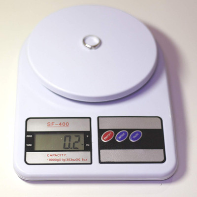 Skylight Digital Electronic Weight Scale 10 Kg SF400 Multipurpose Weighing Scale(White)