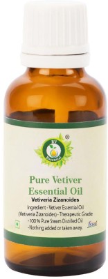 

R V Essential Pure Vetiver Essential Oil 10ml- Vetiveria Zizanoides (100% Pure and Natural Therapeutic Grade)(10 ml)