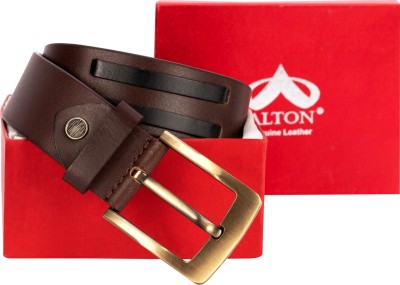 Alton Men Casual Brown Genuine Leather Belt
