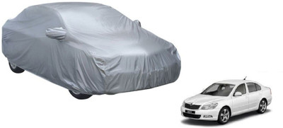 Auto Oprema Car Cover For Skoda Laura (With Mirror Pockets)(Silver)