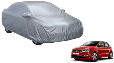 Auto Oprema Car Cover For Volkswagen Polo (With Mirror Pockets)(Silver)