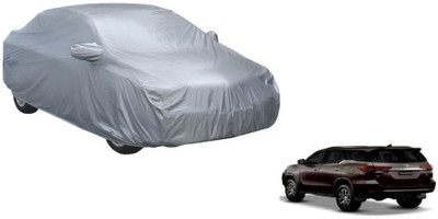 Auto Oprema Car Cover For Toyota New Fortuner (With Mirror Pockets)(Silver)