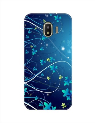 Smutty Back Cover for Samsung Galaxy J4, SM-J400G, SM-J400F, SM-J400M - Blue Floral Print(Multicolor, Hard Case, Pack of: 1)