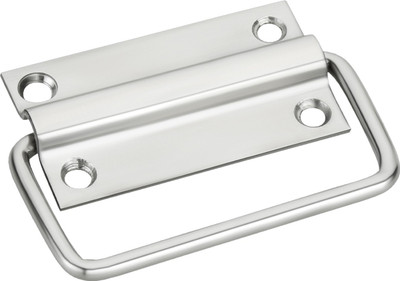 FAST FAST PK02 SS TT 3 INCH STEEL DRAWER PULL KADI 4PCS Steel Cabinet/Drawer Handle(Steel, White Pack of 4)
