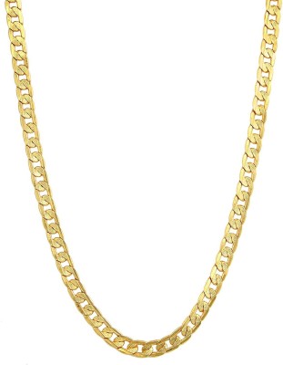 DIMIKI Attractive Gold Chain for Men Gold-plated Plated Alloy Chain