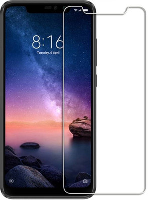 HOBBYTRONICS Tempered Glass Guard for Mi Redmi 6 pro(Pack of 1)