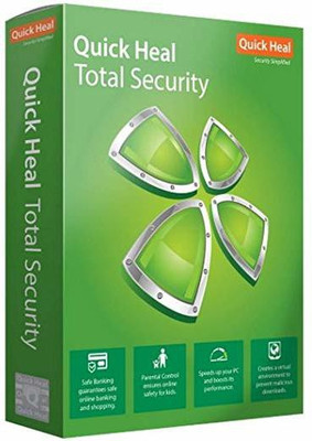 

Quik Heal Total Security 1 User 3 Years(CD/DVD)