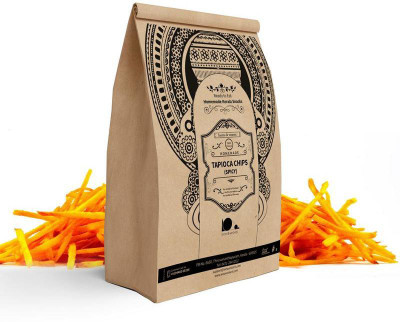 

looms & weaves Ready to eat Kerala Snacks - (Tapioca Chips Spicy) - Home Made - 250 gm(250 g)