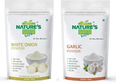 Nature's Precious Gift Onion Powder & Garlic Powder Combo Pack (100 GM Each)(2 x 100 g)