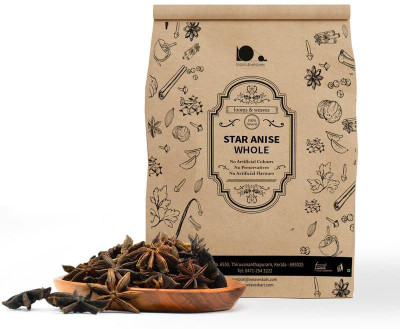 

looms & weaves Finest Quality Star Anise (200 Gm) - Homestead Produce(200 g)