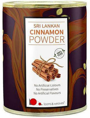 looms & weaves Sri Lankan Cinnamon Powder, 100 gm(100 g)