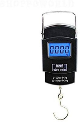 JAIN STAR Digital Weighing Hanging Scale upto 50 kg Weighing Scale(Black)