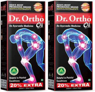 Dr. Ortho AN AYURVEDIC OIL Liquid(2 x 120 g)