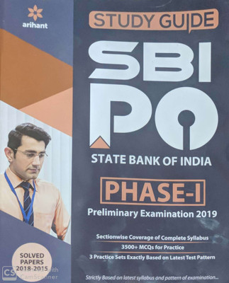 Study Guide Sbi Po Phase-1 Preliminary Examination 2019(English, Paperback, unknown)