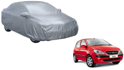 Auto Oprema Car Cover For Hyundai Getz Prime (With Mirror Pockets)(Silver)