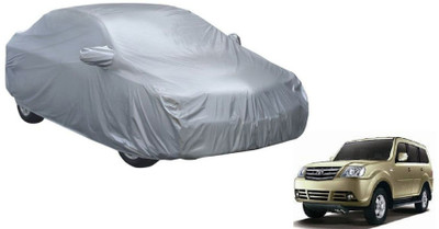Auto Oprema Car Cover For Tata Sumo Grande (With Mirror Pockets)(Silver)