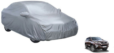 Auto Oprema Car Cover For Toyota Fortuner (With Mirror Pockets)(Silver)
