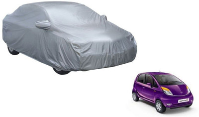 Auto Oprema Car Cover For Tata Nano (With Mirror Pockets)(Silver)