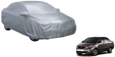 Auto Oprema Car Cover For Tata Indigo CS (With Mirror Pockets)(Silver)