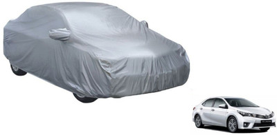 Auto Oprema Car Cover For Toyota Etios Cross (With Mirror Pockets)(Silver)