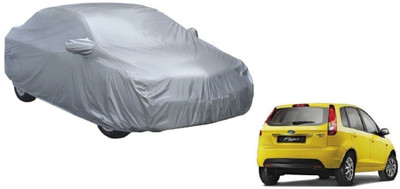 Auto Oprema Car Cover For Ford Figo (With Mirror Pockets)(Silver)