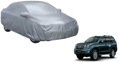 Auto Oprema Car Cover For Toyota Land Cruiser Prado (With Mirror Pockets)(Silver)