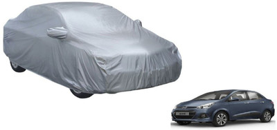 Auto Oprema Car Cover For Hyundai Xcent (With Mirror Pockets)(Silver)
