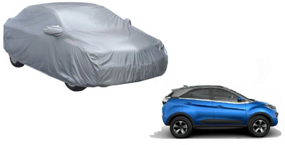 Auto Oprema Car Cover For Tata Nexon (With Mirror Pockets)(Silver)