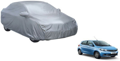 Auto Oprema Car Cover For Tata Tiago (With Mirror Pockets)(Silver)