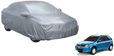 Auto Oprema Car Cover For Mahindra Verito Vibe (With Mirror Pockets)(Silver)