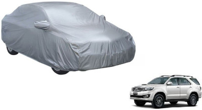 Auto Oprema Car Cover For Toyota Fortuner Old (With Mirror Pockets)(Silver)