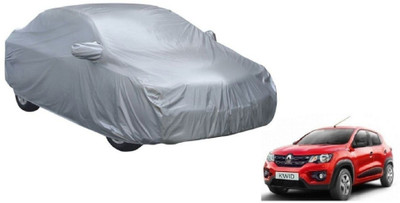 Auto Oprema Car Cover For Renault Kwid (With Mirror Pockets)(Silver)